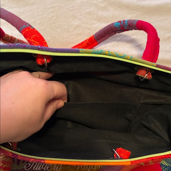 Colorful Tote Bag from Mexico - “Bucerias Riviera Nayarit” - Picture 12 of 12